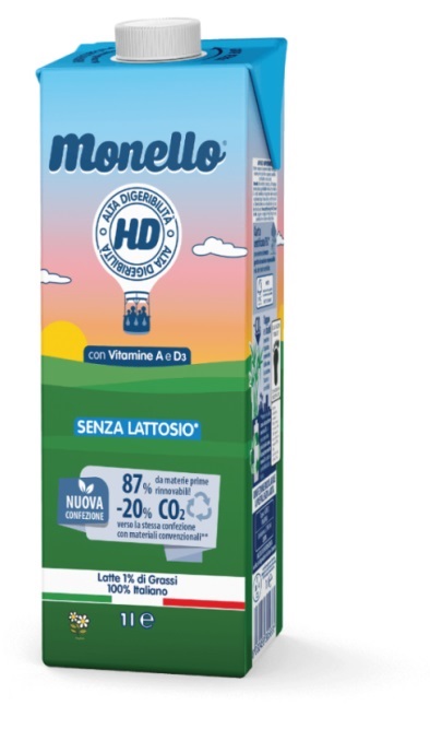 MONELLO HD LATTE DIGER/A 1L