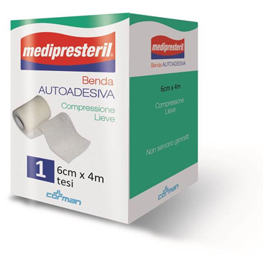 BENDA MEDIPRESTERIL 6X400CM